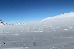 02B Panoramic View Of Taylor Ledge With Principe de Asturias Peak From The Toilet At Mount Vinson Low Camp
